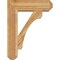 Ekena Millwork Legacy Craftsman Rough Sawn Bracket w/ Offset Brace, Western Red Cedar, 8"W x 26"D x 34"H BKT0806X26X34LEC04RWR - alternate 4